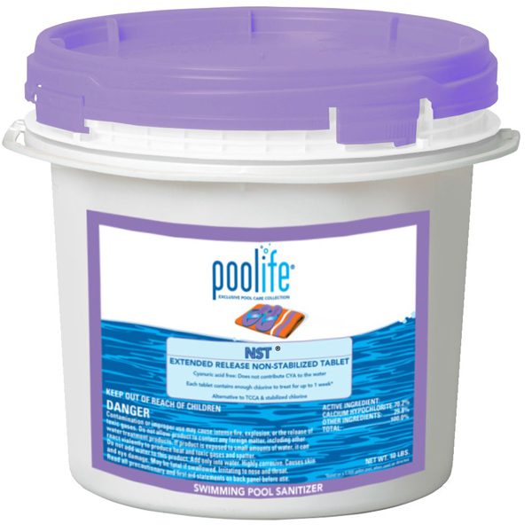 Poolife Non-Stabilized Chlorine Tablets - 10lb