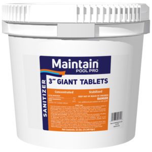Maintain Pool Pro 3" Giant Tri-Chlor Tablets