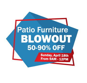 Patio Furniture Blowout Sale